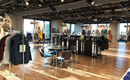 ユニフォームの展示商談会