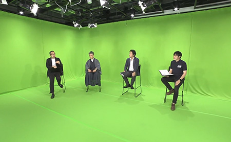 ちょもろーAスタジオ グリーンバック