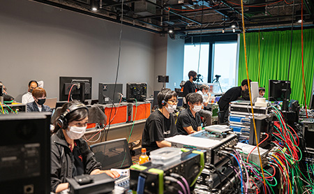 ちょもろーBスタジオ オペレーションブース