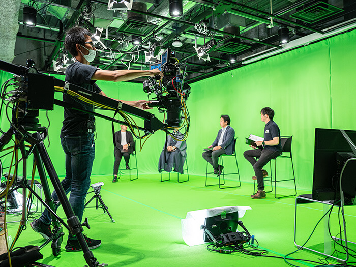 ちょもろークロマキー合成