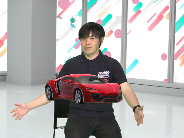 ちょもろージェスチャー操作