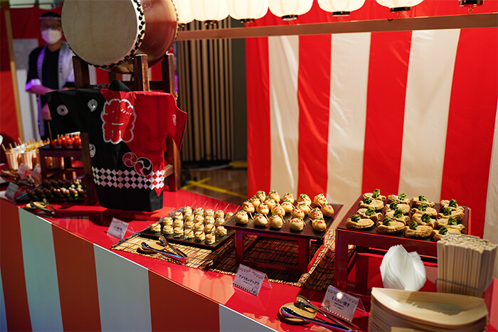 や屋台風のケータリングイメージ