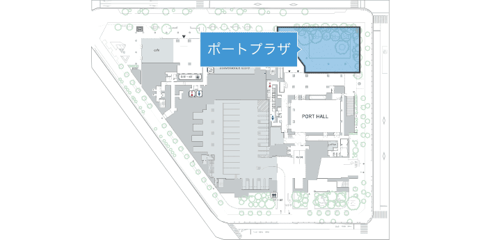 1F プラザの図面